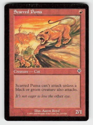 Invasion #163 Scarred Puma - Image 1 of 2