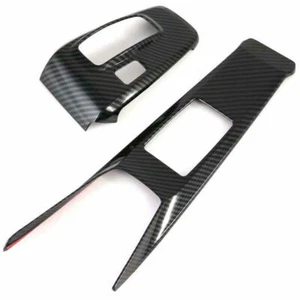 For 2020-2021 Hyundai Sonata DN8 Carbon Fiber Inner Gear Box Panel Cover Trim - Picture 1 of 5