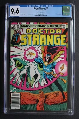 Doctor Strange #59 re-Introducción Rey Aníbal 1983 Drácula Variante Canadiense CGC 9.6 Foto 1 de 2