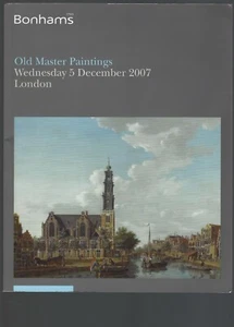 Catálogo Barra Bonhams London Pintado Antiguo Old Master Paintings 2007 Subasta - Bild 1 von 1