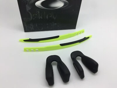 AUTHENTIC OAKLEY JAWBREAKER EAR SOCKS & NOSE PADS KIT Retina Burn with black trm - Image 1 of 2