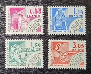 4852 - FRANCE - SCOTT# 1719 - 1722 - MNH - CAT $3.20 - Picture 1 of 1