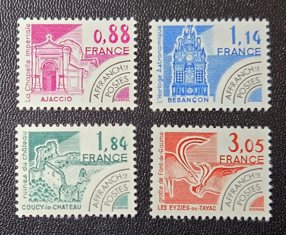 4852 - FRANCE - SCOTT# 1719 - 1722 - MNH - CAT $3.20 - Image 1 of 1