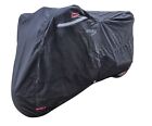 Bike It Motorcycle Motorbike Indoor Dust Cover Black XL Fits 1200cc And Over
