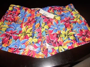 NEU MIT ETIKETT J CREW SONNENUNTERGANG BLUMEN BOARDSHORTS MEHRFARBIG GRÖSSE XLARGE - Bild 1 von 10