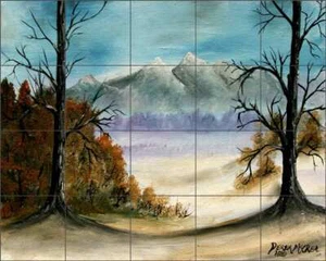 Landscape Tile Backsplash Derek McCrea Art Ceramic Mural DMA081 - Picture 1 of 4
