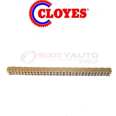 Cloyes Center Engine Timing Chain for 1969-1972 Chevrolet Nova - Valve Train qz Foto 1 de 4