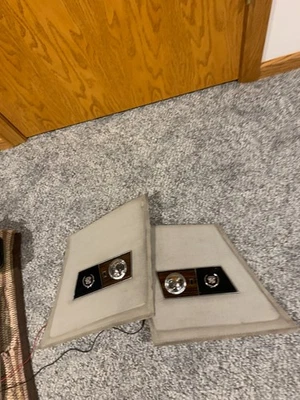 Cadillac Seville 1976-1979 interior izquierdo y derecho paneles de vela traseros OEM TRABAJO Foto 1 de 4