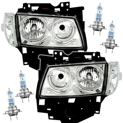 Angel Eyes Scheinwerfer Set für VW T4 96- Klarglas OSRAM Night Breaker 220 H7 - Bild 1 von 4