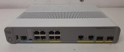 Cisco Catalyst 2960-CX 12 Port Gigabit Switch 124W PoE+ WS-C2960CX-8PC-L - Image 1 of 4