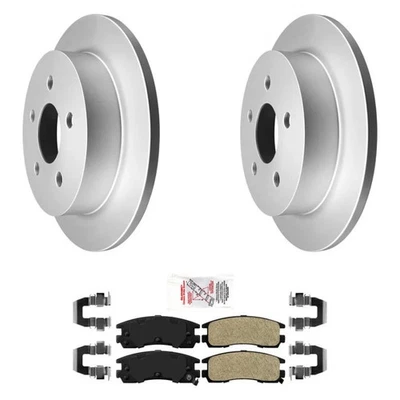 For Pontiac Grand Prix 97-03 AmeriPRO Plain Rear Brake Kit w Semi-Metallic Pads - Image 1 of 4