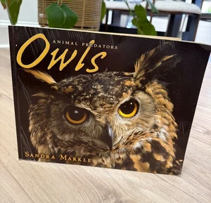 Animal Predators "Owls" By Sandra Markle Hardcover Book - Picture 1 of 2