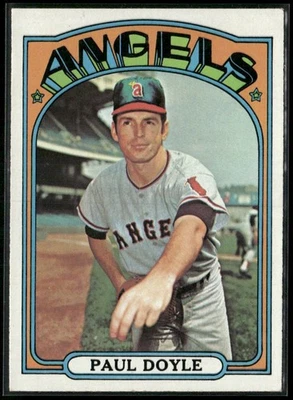 1972 TOPPS PAUL DOYLE CALIFORNIA ANGELS #629 - Image 1 of 3