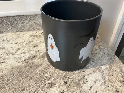 NUEVO Pottery Barn SCARY SQUAD Utensilio Vaso/Cache Olla 7" T Halloween -NUEVO CON ETIQUETAS Foto 1 de 4
