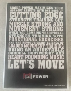 MOSSA Group Power Jan18 NO WORKOUT DVD includes Workout Music CD, Case & Booklet - Foto 1 di 3