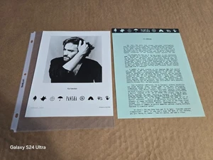 Kip Hanrahan Pressemappe für "Days and Nights of Blue Luck Inverted" 1988 NM - Bild 1 von 6