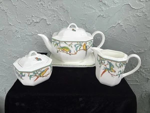HEINRICH W-Germany Bone China Amazona Teeservice (4 Teile) - Bild 1 von 10