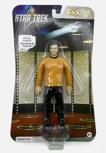 FleXfigs Star Trek Captain Kirk bendable toy figure NJ Croce 50309 - Picture 1 of 3