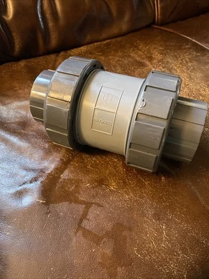 Hayward Schedule 80 CPVC 2” True Union Ball Check Valve 2" New - Image 1 of 4