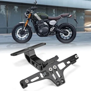 Soporte de matrícula LED para motocicleta Triumph Street Triple 765 R RS S - Imagen 1 de 16