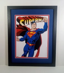 Superman Display Framed DC Comics 8x10 Photo Poster Plaque 11x14 Frame - Picture 1 of 4