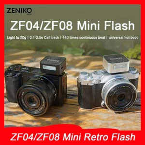 ZENIKO ZF08 ZF04 Mini Pocket Camera Flash Speedlite for Nikon Sony Fujifilm UK - Picture 1 of 20