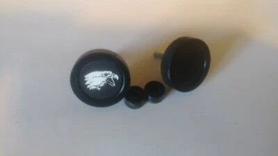 Oneida Eagle Bow OEM Perillas de carcaj negras con espaciadores Nuevo de Lote Antiguo uno tiene logotipo de cabeza de águila Foto 1 de 4