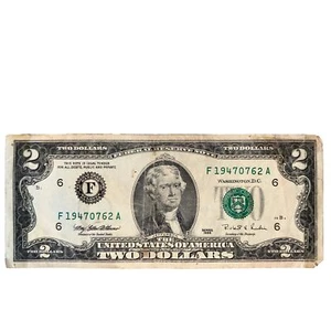 2 dollar bill 1995 series - Picture 1 of 2