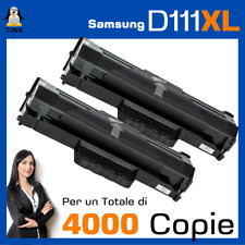 2 Toner stampante compatibile Samsung Xpress MLT D111L m2026 w m2022w m2022 1800