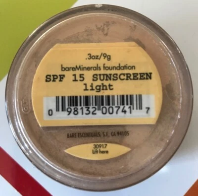 Bare Minerals ID Face & Body Color SPF 15 Sunscreen Light FS Limited Edition New - Image 1 of 3