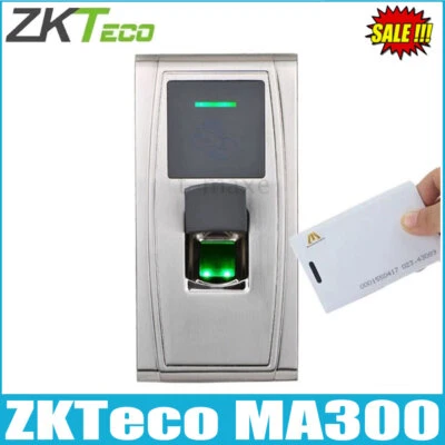 ZKTeco MA300 Door Access Control IP65 Waterproof RFID Card Biometric Fingerprint - Image 1 of 4