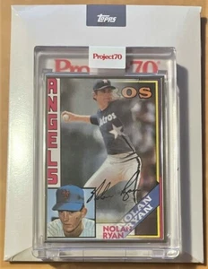Topps Project70 Card 248 - 1984 Nolan Ryan by Bobby Hundreds Artist Proof 43/51 - Picture 1 of 3