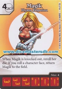 Magik Illyana Rasputina #44 - Uncanny X-Men - Marvel Dice Masters - Picture 1 of 1