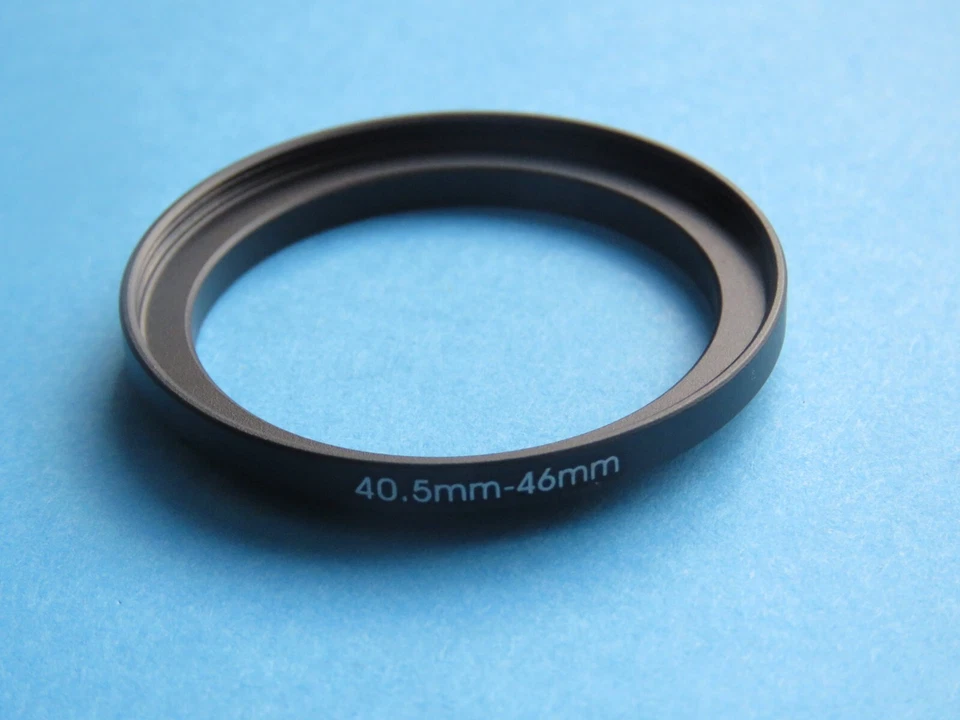 40.5mm to 46mm Step Up Step-Up Ring Camera Lens Filter Adapter Ring 40,5mm-46mm - Image 1 of 2