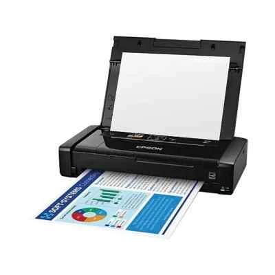 Portable Epson WorkForce WF-110 Wireless Color Inkjet Printer, Print (9472520) - Image 1 of 4