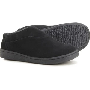 CLARKS Indoor-Outdoor MEMORY FOAM Slip-On Cozy Black Clog Slipper Womens size 8 - Picture 1 of 14