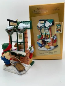 Hallmark Keepsake Ornament 3rd In Series Christmas Window 2005 Collectors Series - Picture 1 of 9