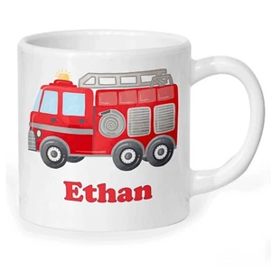 Personalised Fireman Children's Mug, Choice of Ceramic Mug or Unbreakable Mug - Picture 1 of 4