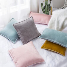 Chenille Throw Pillow Cover Cushion Seat Sofa Case Home Bedroom Decor 18x18in