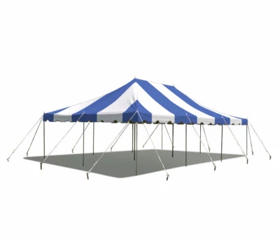 Weekender Pole Tent 20x30 Blue Canopy Event Wedding Party Backyard Gazebo - Image 1 of 4