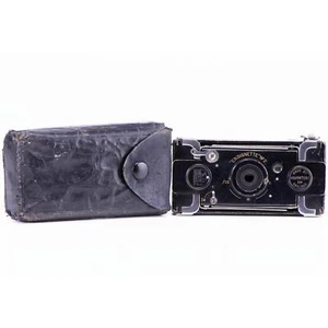 Houghtons Ensignette No 2 Camera | f11 Lens | Black | England | 1912 - Picture 1 of 8