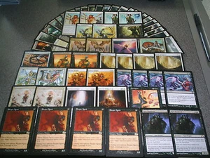 MTG Magic SLEEPER AGENT DECK Wall of Omens Ogre Slumlord Knights Minion LOT RARE - Picture 1 of 5