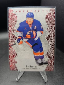 2025-26 UD Artifacts Hockey Bo Horvat Ruby Red /599 #76 - Picture 1 of 2