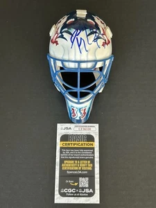 Patrick Roy Signed Colorado Avalanche Riddell Roy Model Mini Goalie Mask JSA COA - Picture 1 of 7