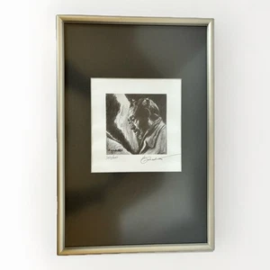 Tony Bennett Signed Etching Duke Ellington For Album Bennett Sings Ellington - Picture 1 of 6