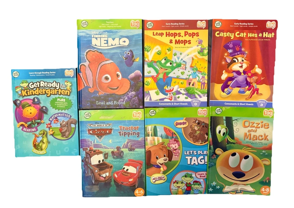 Leap Frog: Learning How To Read - Book Lot Of 7 - Image 1 of 4