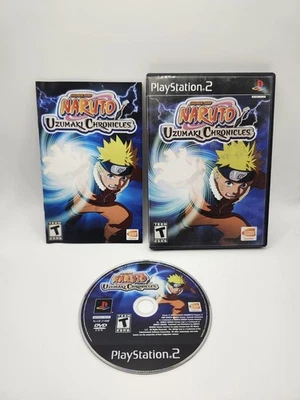 Naruto: Uzumaki Chronicles (Sony PlayStation 2, 2006) CIB Rare Retro Mint Tested - Image 1 of 4