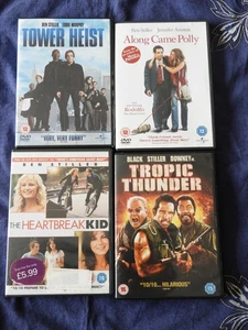 Ben Stiller Dvd Collection - Inc Tower Heist & Along Came Polly - Picture 1 of 3