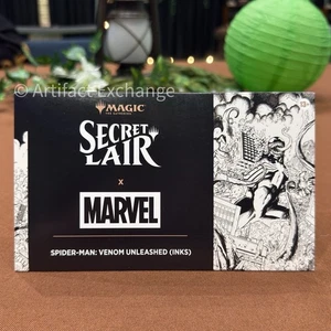 MTG Secret Lair Marvel Spider-Man: Venom Unleashed (Inks) 🔥IN HAND Ships Today - Picture 1 of 8