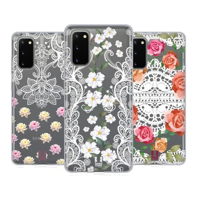 FUNDA HEAD CASE DESIGNS FLORES Y CORDONES GEL SUAVE PARA TELÉFONOS SAMSUNG 1 Foto 1 de 4